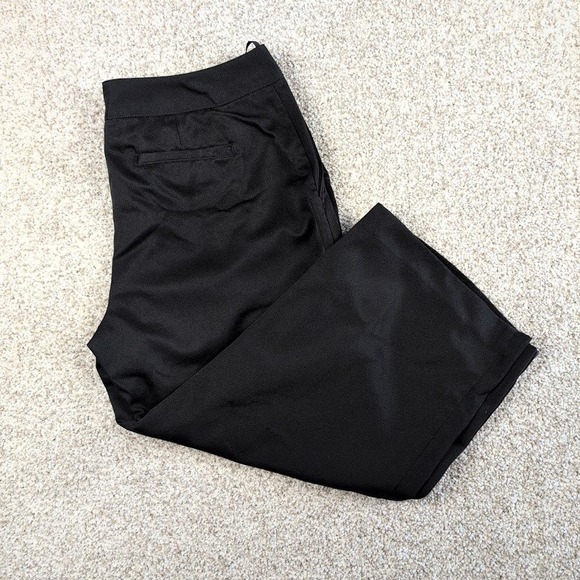 Izod Golf Pants - IZOD Golf Ladies Black Stretch Cropped Golf Pants Capris Size 8